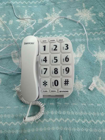 Photo of free Large button landline phone (Leigh Beck SS8) #1
