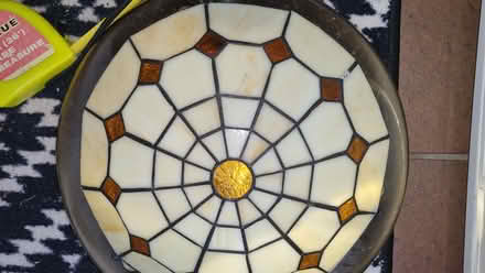 Photo of free 3 Tiffany style ceiling lights (Dunkeswell nr Honiton) #1
