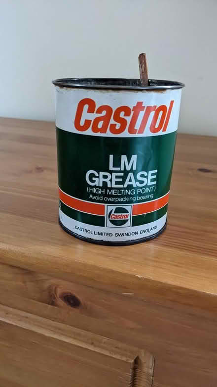 Photo of free Vintage Castrol grease tin (bradford-on-avon) #1