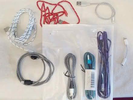 Photo of free Seven Apple USB lightning cables (White Plains, New York) #1