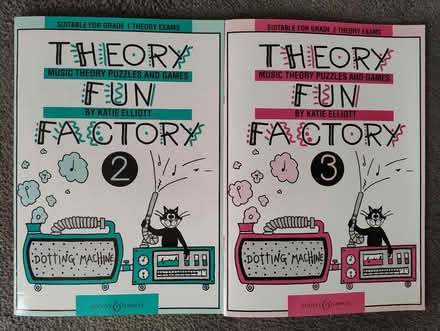 Photo of free Piano Theory Fun Factory 2 and 3 (Stopsley LU2) #1