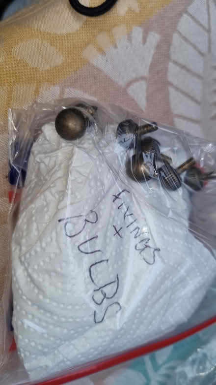 Photo of free 3 Tiffany style ceiling lights (Dunkeswell nr Honiton) #3