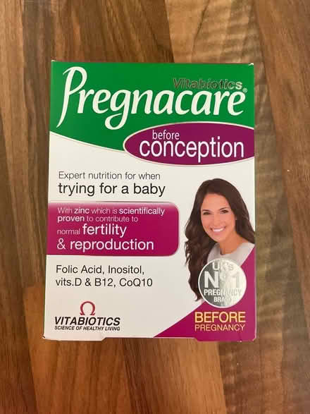 Photo of free Pregnacare Conception Supplements (Ash Bank ST9) #1