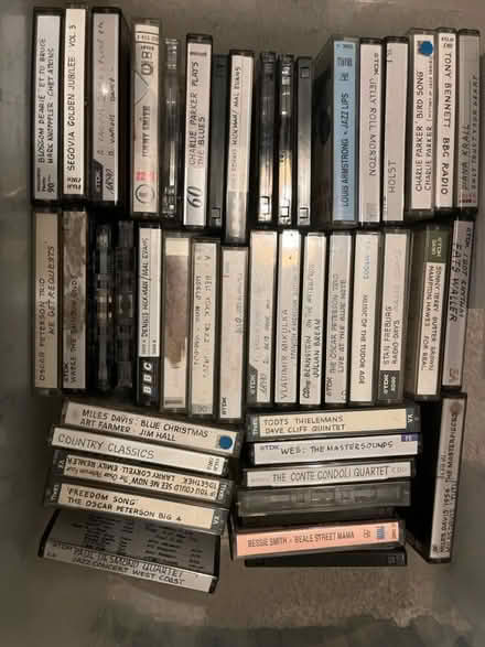Photo of free Jazz collectors tape cassettes (Crediton EX17) #2