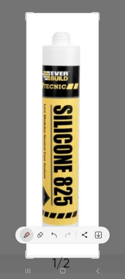 Photo of Expand. foam, silicone. Sealant (Upper oldfield park) #1