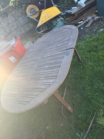 Photo of free Outdoor table (Dublin 4) #1