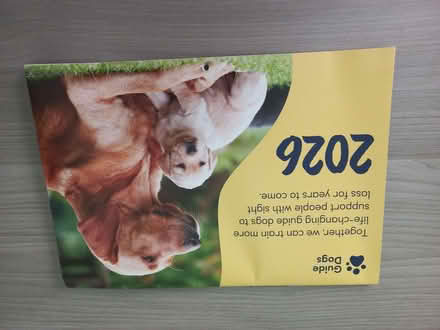 Photo of free 2026 Guide Dogs Calandar (Wallington PO16) #2