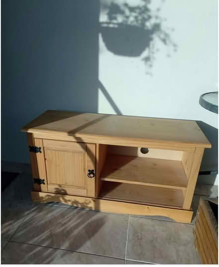 Photo of free Mexican Pine TV/HiFi unit. (Biggar ML12) #1
