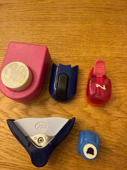 Photo of free Assorted Craft paper punches (Little Silver) #1