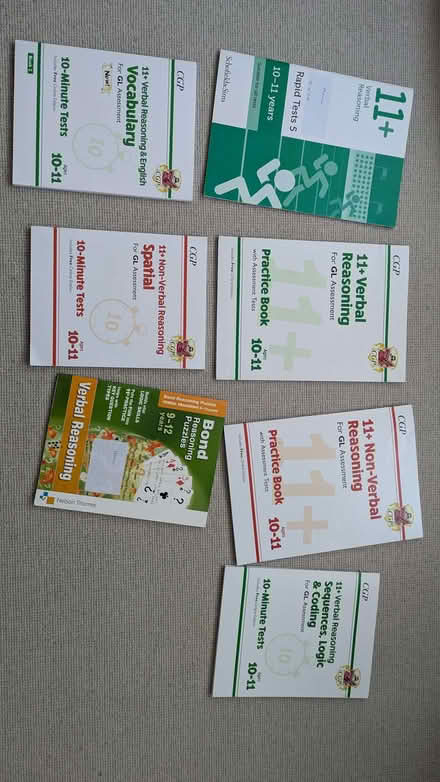 Photo of free 11,+ preparation warkbooks (Abbeville Village SW12) #1