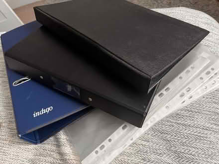 Photo of free 3 clip folders & plastic inserts (Bromley BR2) #1
