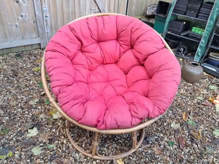 Photo of free Papasan chair (Kentwood RG30) #1