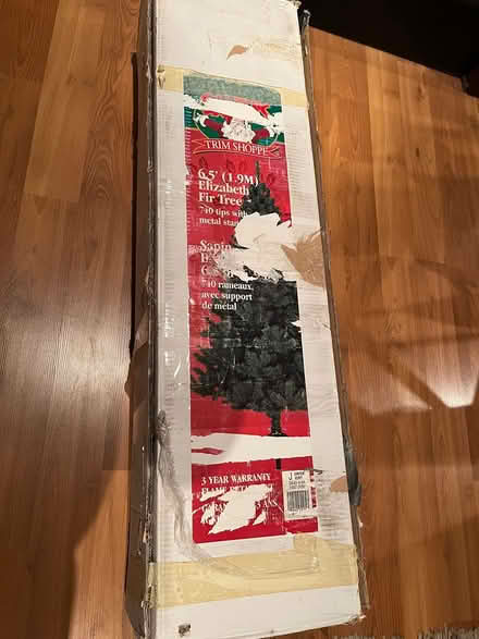 Photo of free 6.5 ft artificial Christmas tree (Hintonburg) #1