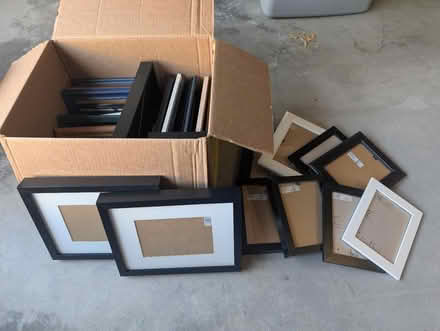 Photo of free 30-40 small photo frames (Terra Vista Way and Pierce Ave) #1