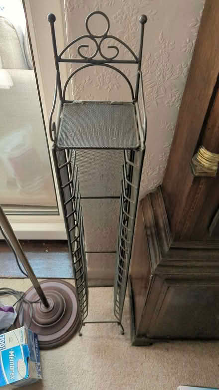 Photo of free Metal CD rack (Chapel-en-le-Frith SK23) #1