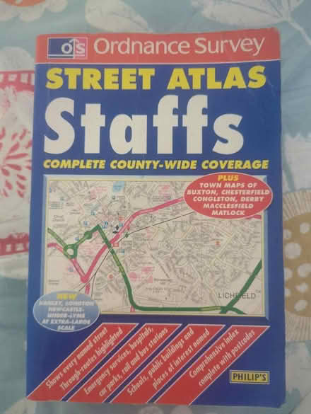 Photo of free Staffs street atlas 2000 (LS18 Horsforth) #1