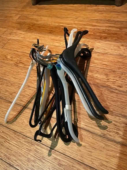 Photo of free Assorted clothes hangers (St Just TR19) #1