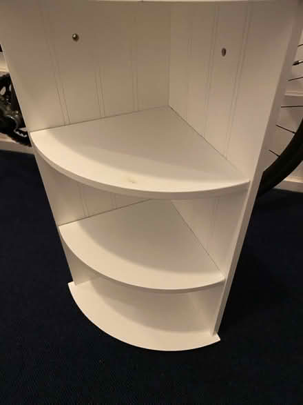 Photo of free White corner shelf (Blackheath SE3) #1