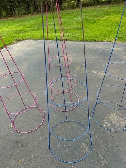 Photo of free Pink and blue tomato cages (Wattles and Squirrel) #1