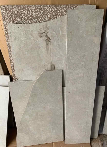 Photo of free Concrete Tile offcuts (Warden Hill GL51) #1