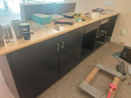 Photo of free Cabinets (Garland at G Bush & N Garland) #1