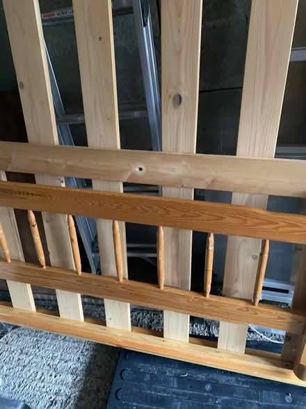 Photo of free Pine Bedstead, Double, Dismantled, No Mattress (CT6) #2