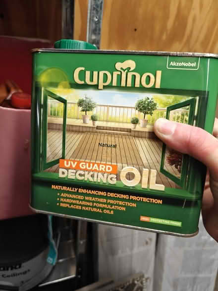 Photo of free Decking Oil (Full) (TF4) #1