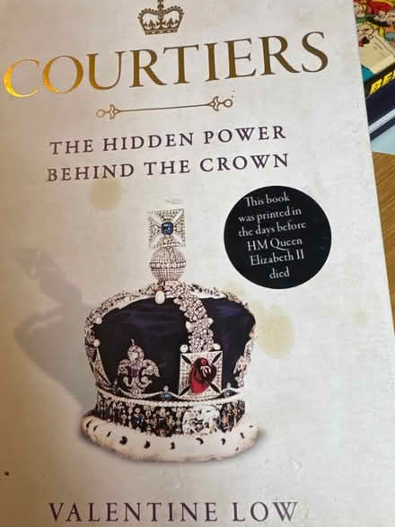Photo of free Courtiers book royal book (BR1) #1