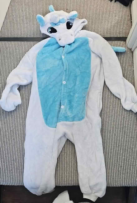 Photo of free Unicorn Jumpsuit onesie approx 7-8 (Hounslow TW3) #1