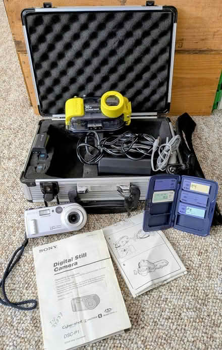 Photo of free Old CyberShot Camera w Dive Case (west side) #1