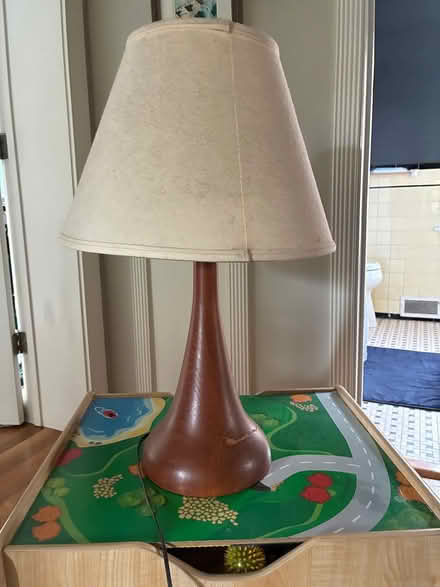 Photo of free Train table, lamp, nightstand (Chevy Chase DC) #4