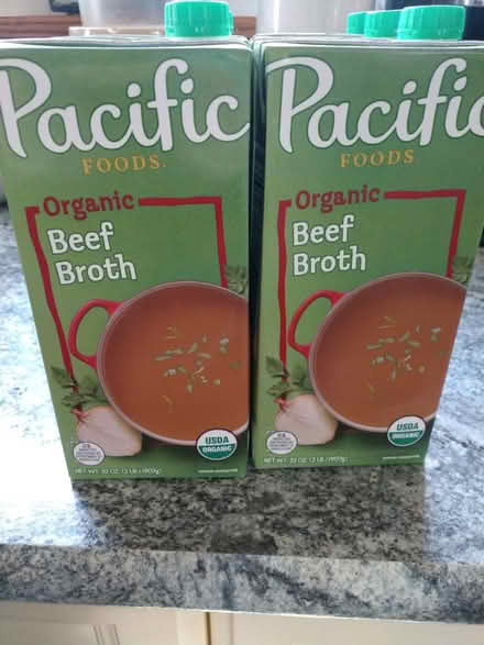 Photo of free 6 cartons of Pacific org beef broth (Harrisville) #1