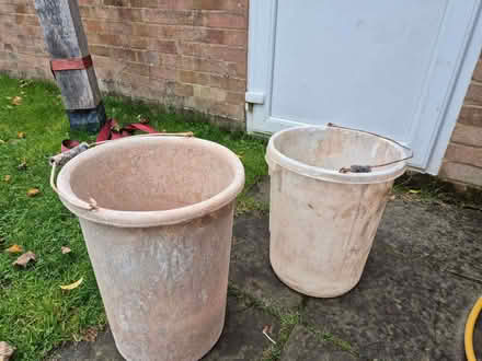 Photo of free 2 plastering buckets (Northchurch HP4) #1