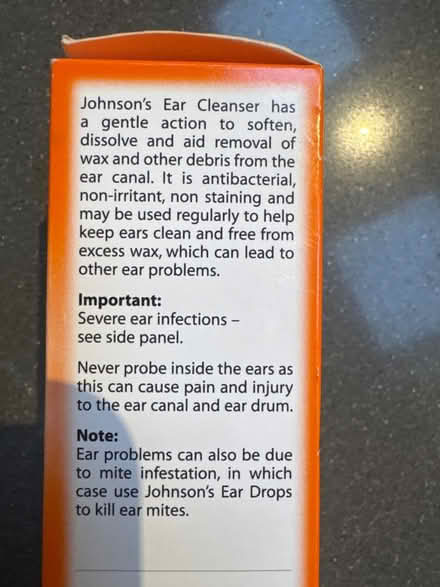 Photo of free Dog ear cleaner products (Battersea, SW11) #2