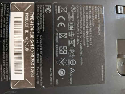 Photo of free Lenova ThinkPad T420 (McKellar Park/Westboro) #2