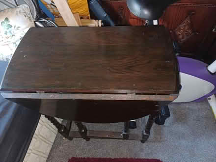 Photo of free Small folding table (BD3 Otley Road Bradford) #3