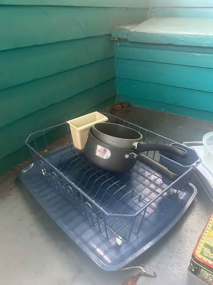 Photo of free Dish rack, two nesting pots (North Berkeley) #1