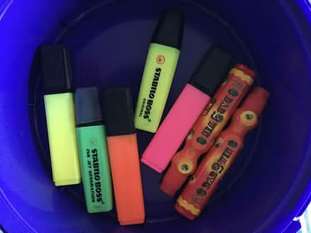 Photo of free highlighter pens and bingo markers (Pittville GL50) #1