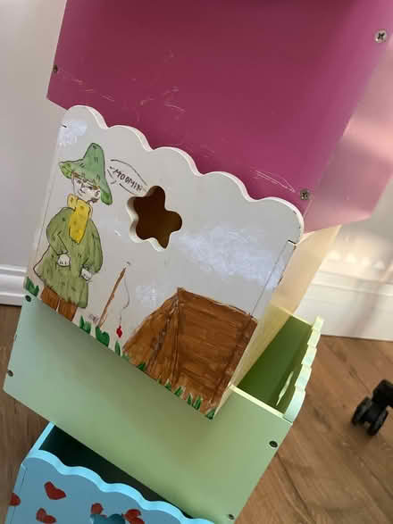 Photo of free Kids Wooden storage boxes (Twickenham Green) #1