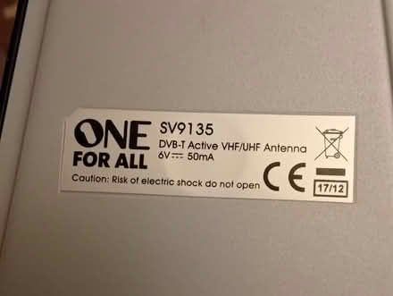 Photo of free Inside TV Aerial (Garden City OX5) #2