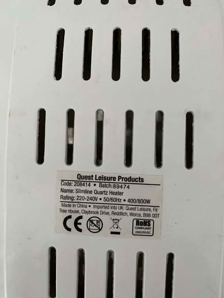 Photo of free Halogen heater (AB11) #2