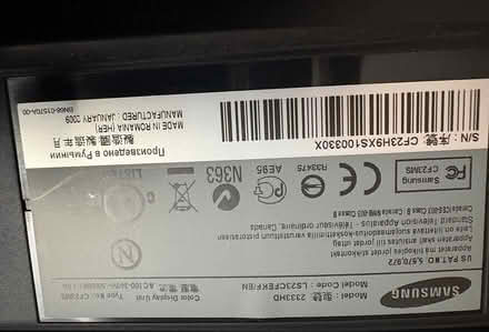 Photo of free Samsung TV (2009) (Watford WD24) #2