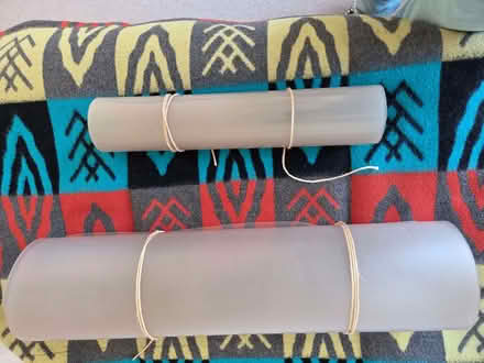 Photo of free 2 very thick clear plastic floor protectors (Dulwich SE21) #2