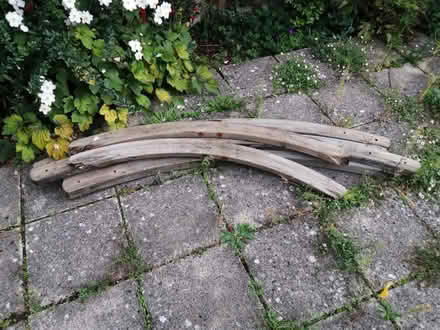 Photo of free Large wooden hammock stand (Epsom KT19) #1
