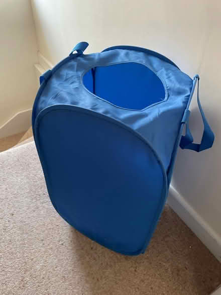 Photo of free Blue laundry basket (PO6) #1