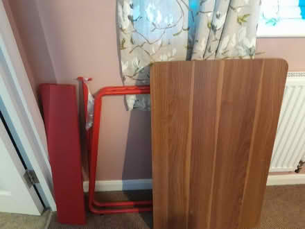 Photo of free Wooden desk/table (dismantled) (Uffculme) #2