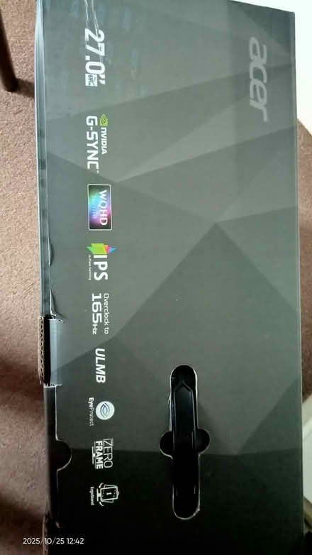 Photo of free Acer Predator XB1 27" Gaming Monitor (Farnley LS12) #2