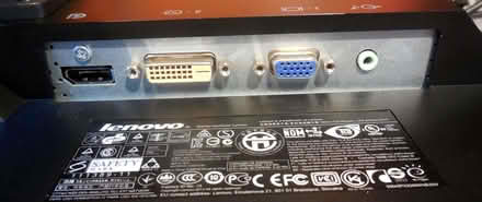 Photo of free Lenovo Widescreen LCD monitor - VGA, DVI and DP inputs (Stroud GL5) #2
