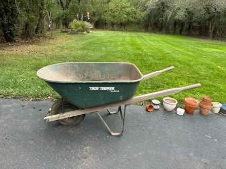 Photo of free Metal wheelbarrow (Wattles and Squirrel) #1