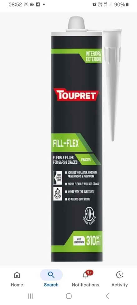 Photo of Expand. foam, silicone. Sealant (Upper oldfield park) #3